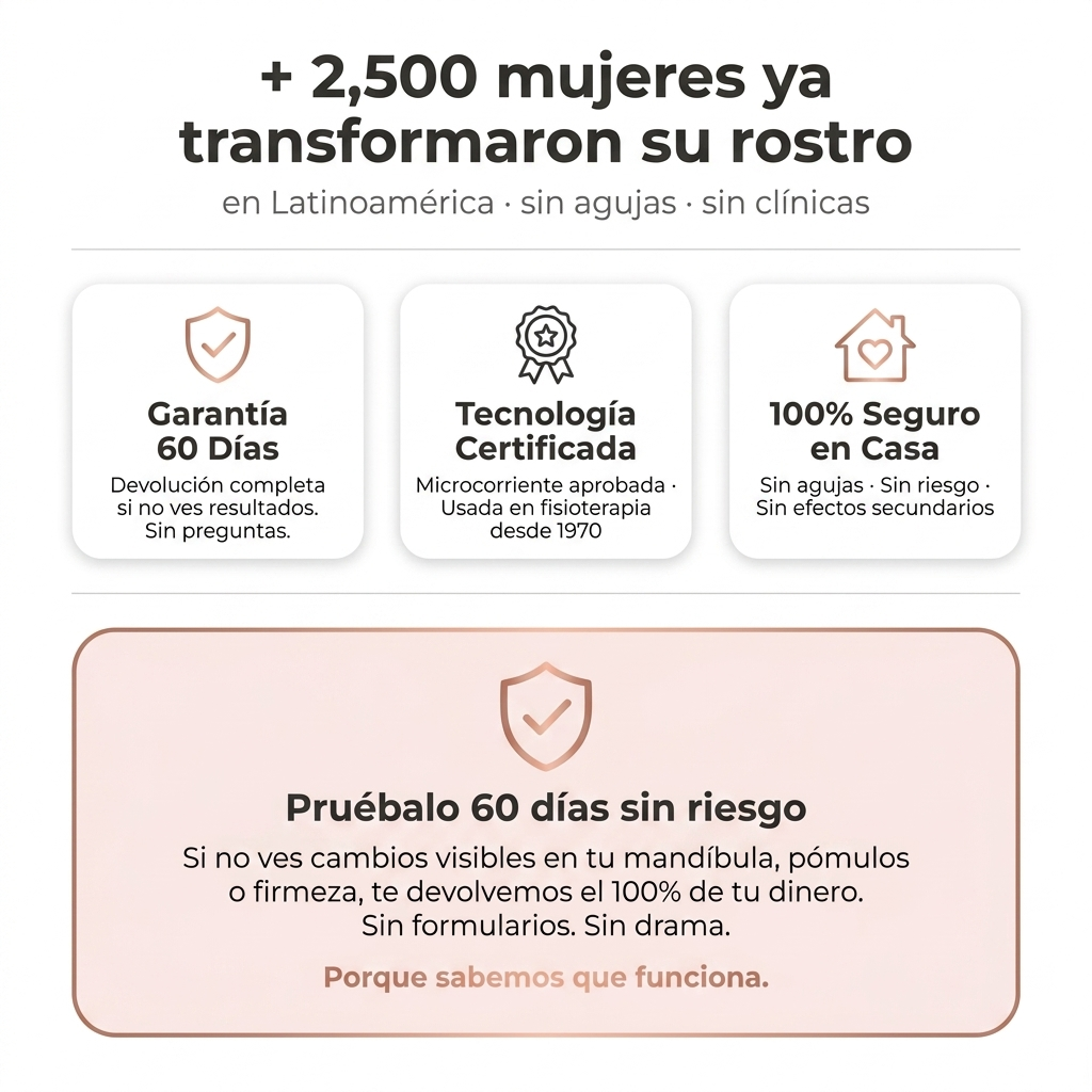 Masajeador Facial Microcorriente