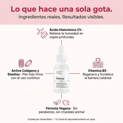 The Ordinary Suero de ácido hialurónico