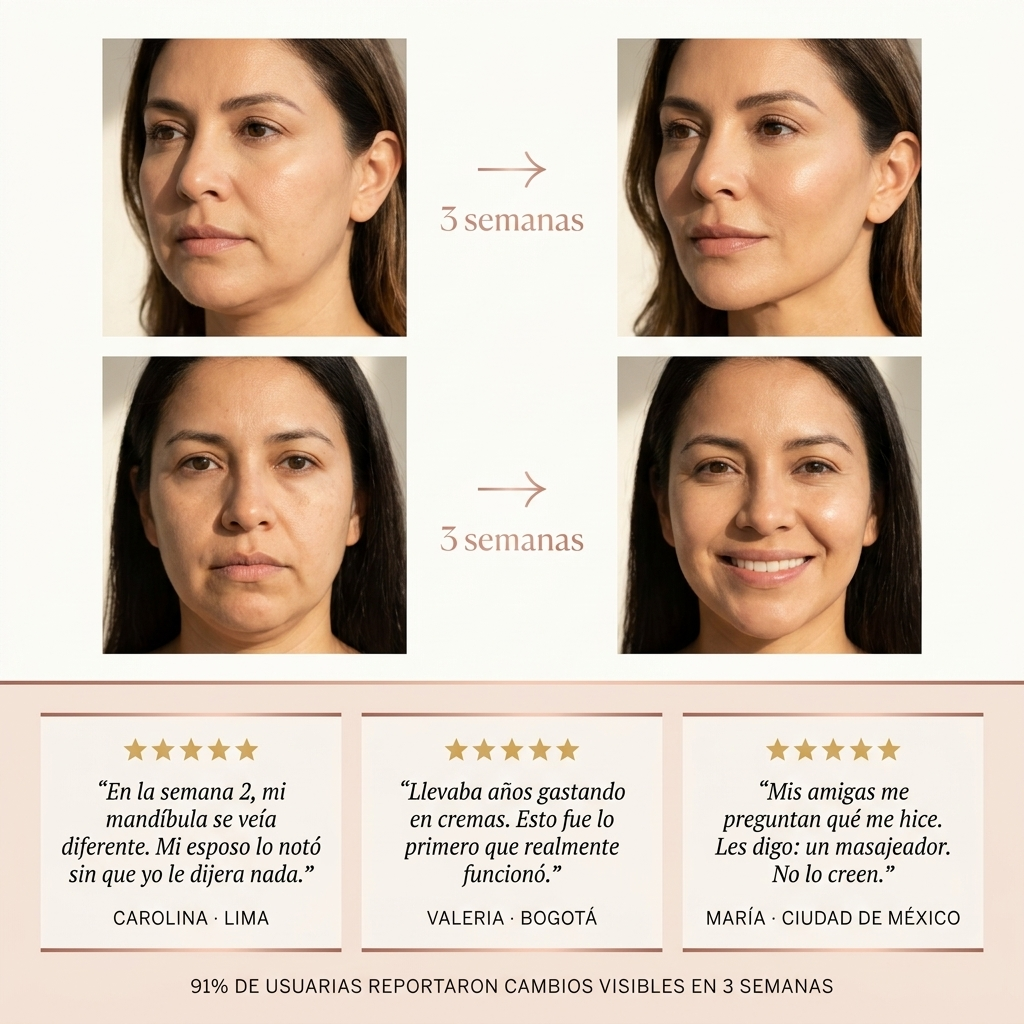 Masajeador Facial Microcorriente